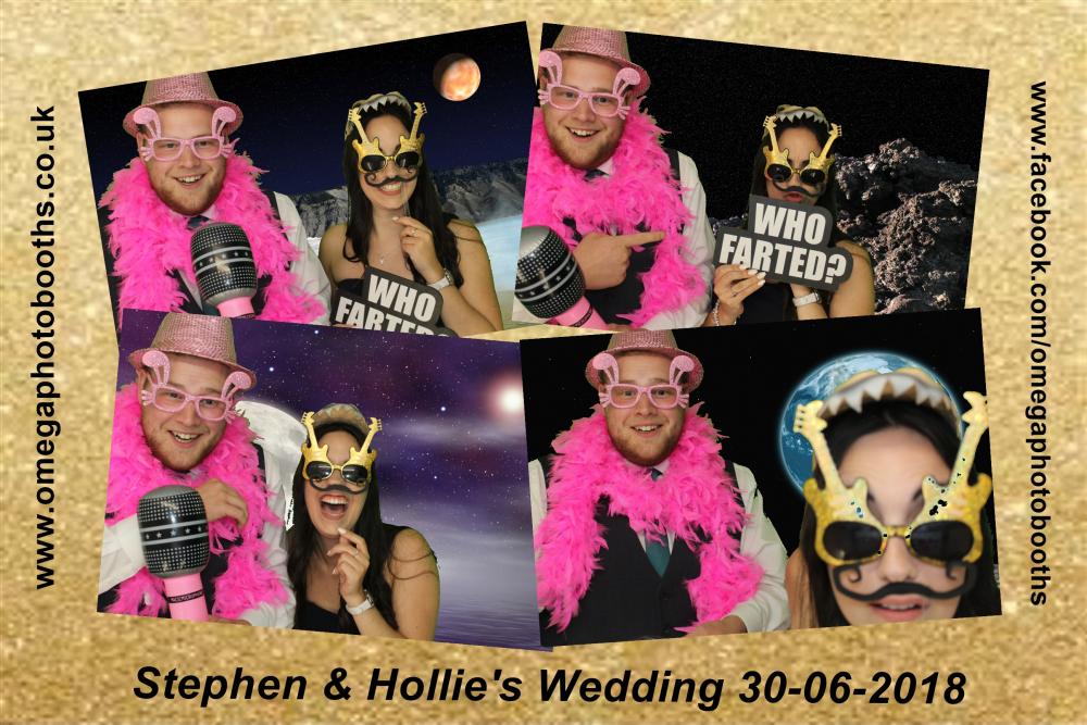Stephen & Hollie's Wedding | View more photos from the event at gallery.omegaphotobooths.co.uk/u/OmegaPhotobooths/Stephen-Hollies-Wedding
